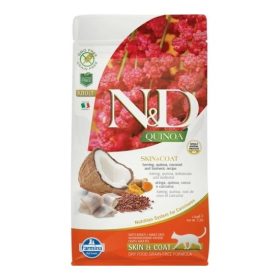 N&D Cat Quinoa Skin&coat Hering 1,5kg