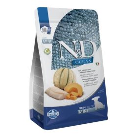   N&D Ocean Dog tőkehal,sütőtök&sárgadinnye Puppy mini 2,5kg