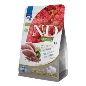   N&D Quinoa Dog Kacsa,brokkoli&spárga adult neutered medium&maxi 2,5kg