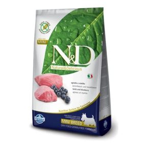 Farmina N&D Grain Free Dog Adult Mini Lamb & Blueberry 7kg