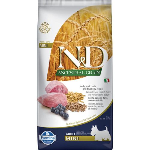 N&D Dog Low Grain Bárány&Áfonya Adult Mini