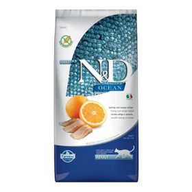N&D Cat Ocean hering&narancs adult 10kg