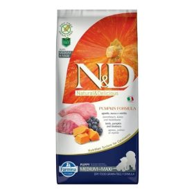   N&D Dog Grain Free bárány&áfonya sütőtökkel puppy medium/maxi 12kg