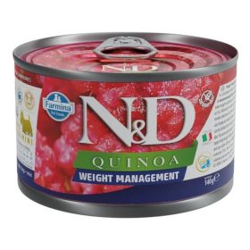 N&D Dog Quinoa konzerv Weight Management adult mini 140g