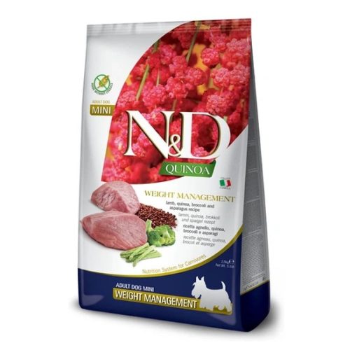 N&D Dog Quinoa konzerv Weight Management adult mini 140g
