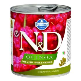 N&D Dog Quinoa konzerv kacsa&kókusz 285g