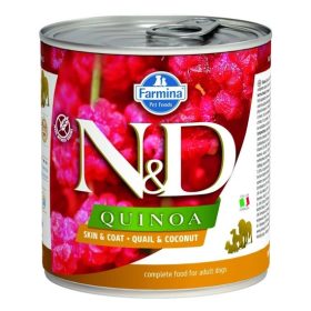 N&D Dog Quinoa konzerv fürj&kókusz 285g