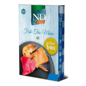 N&D Cat konzerv Fish Trio Menu 6x70g