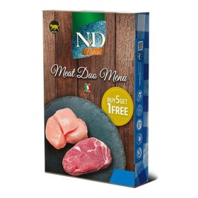 N&D Cat konzerv Meat Duo Menu 6x70g