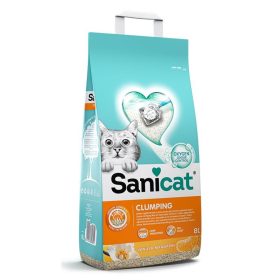   Sanicat macskaalom Clumping Vanília&mandarin csomósodó bentonit 8l