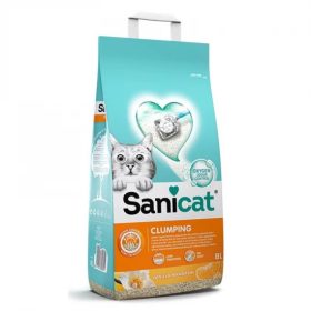   Sanicat macskaalom Clumping Vanília&mandarin csomósodó bentonit 8l