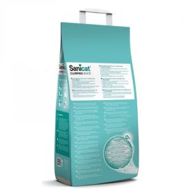   Sanicat macskaalom Clumping White rose fehér csom. bentonit 8l