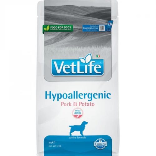 Vet Life Dog Hypoallergenic Pork&Potato 2kg