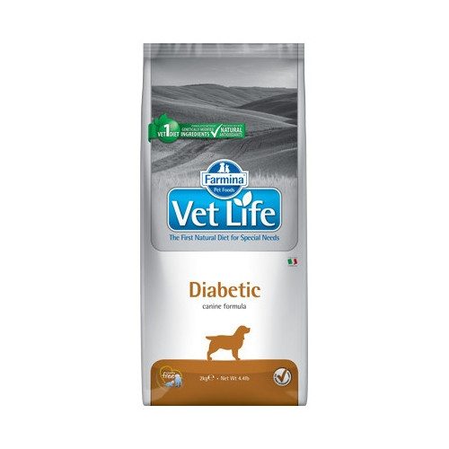 Vet Life Natural Diet Dog Diabetic 2kg