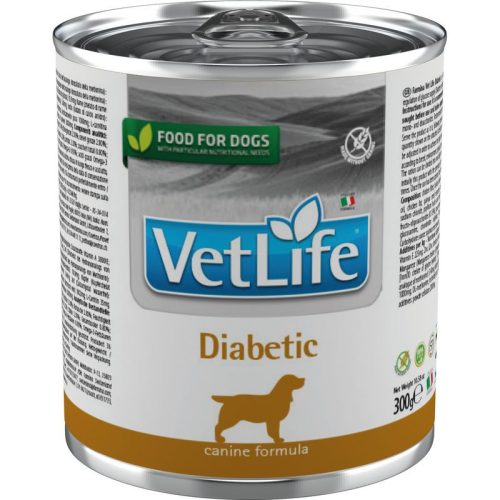 Vet Life Natural Diet Dog konzerv Diabetic 300g