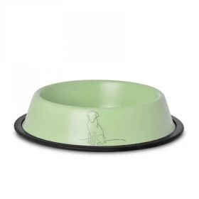   Raintech Rozsdamentes tál, matt fekete, gumiperemes - felső 22cm/alsó 29,5cm, 1,550l