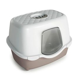   Trés Chic Fedeles Macska Wc 56x39x39cm Fehér/Világosszürke
