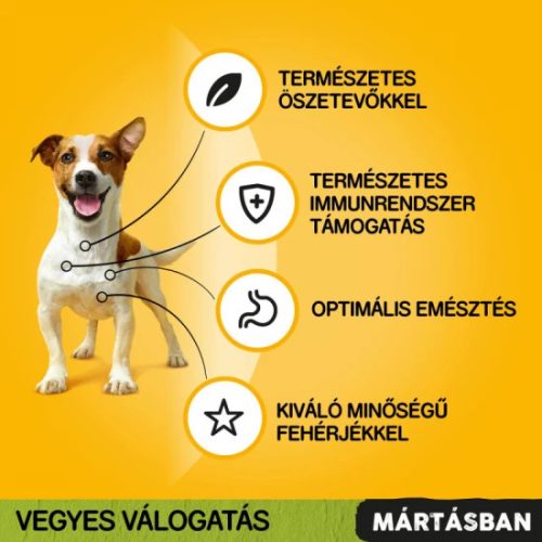 Pedigree Alutasakos 4-Pack Adult Csirke&zöldség, Marha&zöldség 100g