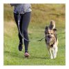 Póráz Derékra Rögzíthető Övvel Futáshoz 75-120cm/9 cm, 1,2-1,5m/25mm Fekete