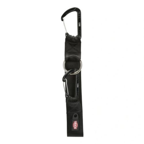 Trixie Univerzális Hegymászó Karabiner Övszíjhoz 30cm/38 mm fekete