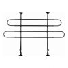 Trixie Térelválasztórács Autóba 2elemes 85-140cm/75-110cm fekete