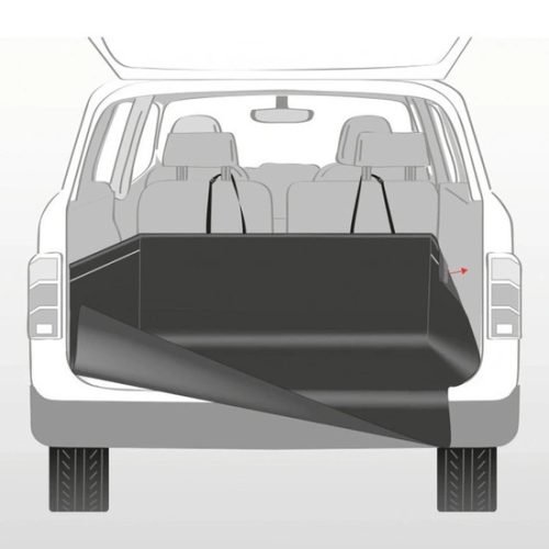 Trixie Védőhuzat csomagtartóba 2,1x1,75m fekete