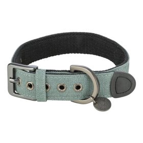   Trixie Nyakörv CityStyle szövet, extra széles, L 45-52cm/30mm zsálya