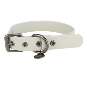Trixie Nyakörv CityStyle PVC, M 35-42cm/20mm szürke