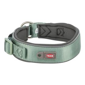   Trixie Nyakörv Premium extra széles M-L 40-48CM/40MM zsálya/grafit
