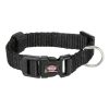 Trixie Nyakörv Új Prémium M–L 40–60cm/50mm Fekete