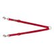 Trixie Póráz Premium Kettős vezető  M-L: 40-70 cm/20 mm, Piros