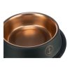 Trixie Tál fém Be Nordic rozsdamentes 0,45l/19cm fekete/bronz