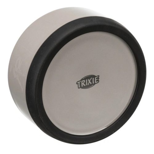 Trixie kerámia tál gumitalppal 0,4l/12cm szürke
