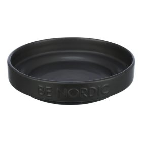 Trixie Tál Be Nordic kerámia kör alakú 0,3l/16cm, fekete