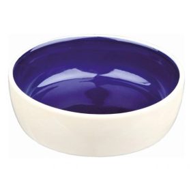 Tál Kerámia macskának 0,3l/12cm Bézs/Kék