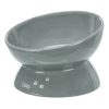 Trixie ergonómikus kerámia tál XXL 0.35L/17cm szürke