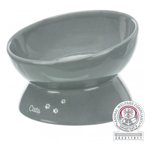 Trixie ergonómikus kerámia tál XXL 0.35L/17cm szürke