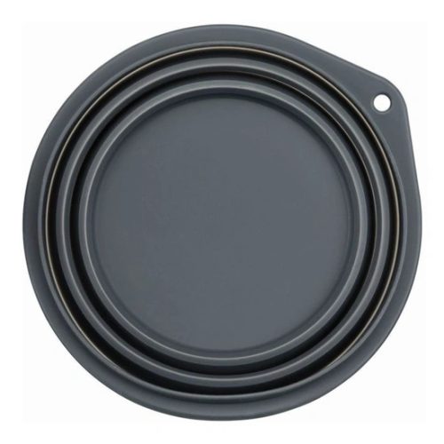 Trixie összecsukható szilikon tál utazáshoz 1l/18cm