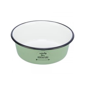Trixie zománcozott fém tál 0,3l/12cm zöld