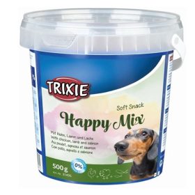Trixie Jutalomfalat Soft Snack Happy Mix Vödrös 500gr