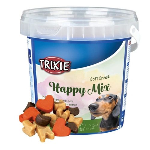Trixie Jutalomfalat Soft Snack Happy Mix Vödrös 500gr