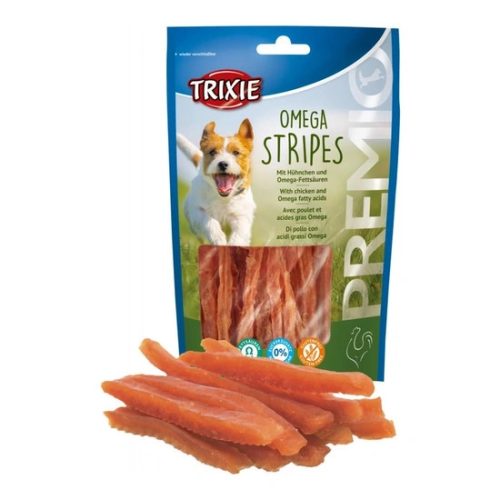 Premio-Omega-Stripes-Csirkes-100gr-Jutalomfalat-Kutyanak-TRX31536