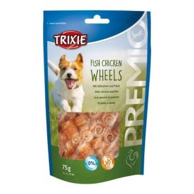 Trixie Jutalomfalat Premio hal+csirke gyűrűk 75gr