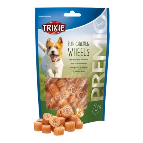 Trixie Jutalomfalat Premio hal+csirke gyűrűk 75gr
