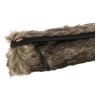 Trixie Játék Dummy Plüss/Poliészter o 6 × 20 cm Nyúlszőr hatású, Fekete