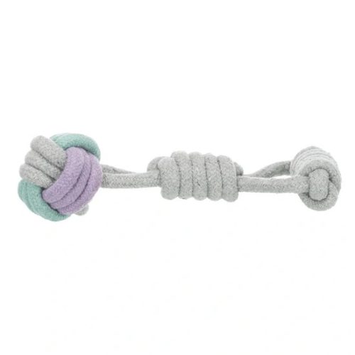 Játék labda kötélből fogóval 6cm/23cm