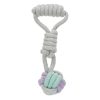 Játék labda kötélből fogóval 6cm/23cm