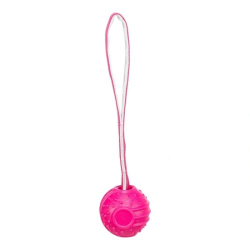 Játék Soft & Strong labda pánttal TPR, 27cm rózsaszín