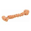 Trixie Játék Kötél Szőtt Labdával 8/38cm