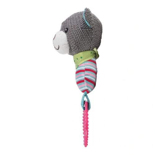 Trixie Játék Junior Szövet Medve Karikával 23cm